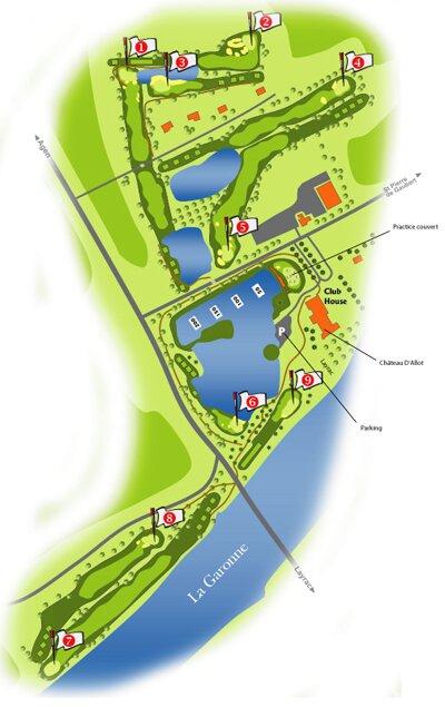 Le parcours de 9 trous